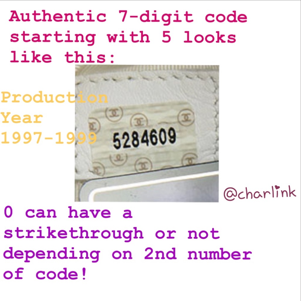 A simple guide to authenticate CHANEL bag codes - Picture 4 of 8